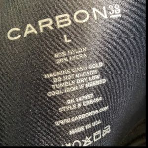 Carbon38 High Rise Full Legging Takara Shine Black